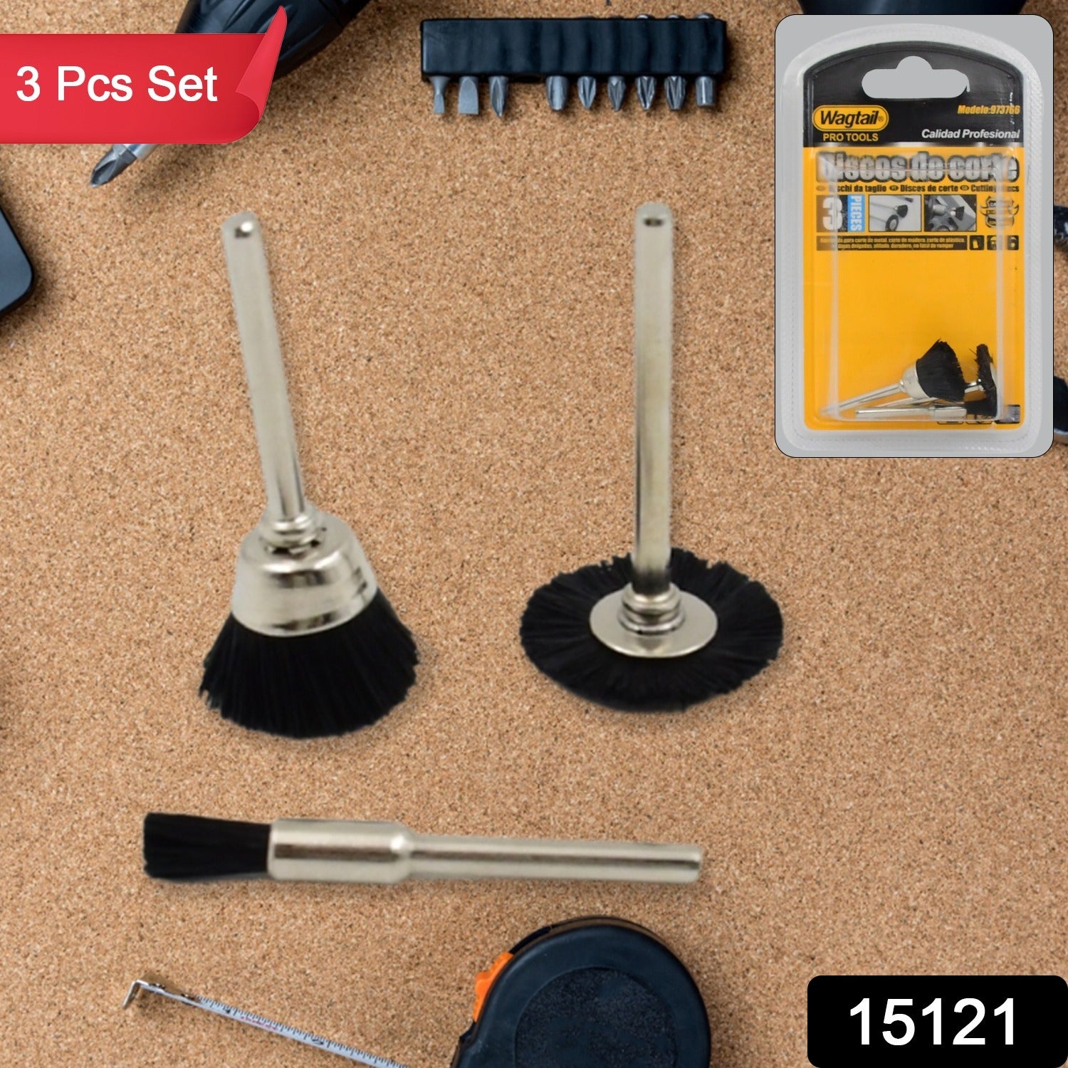 Brass Wire Wheels 3 Pcs Brass Wire Wheels Rust Removal Tool Brass Wire Wheels 3 Pcs Brass Wire Wheels Rust Removal Tool